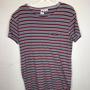 BDG striped pocket tee